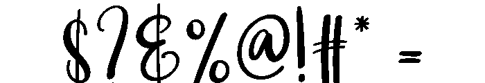 Laserblue Font OTHER CHARS