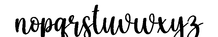 Laserblue Font LOWERCASE