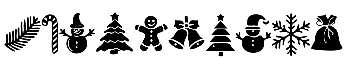 Last Christmas Symbols PERSONA Regular Font OTHER CHARS