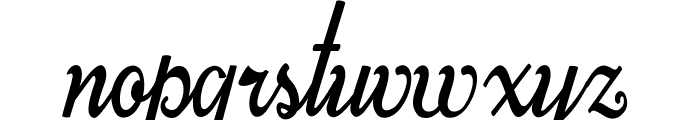 Last Frontier Personal Use  Font LOWERCASE