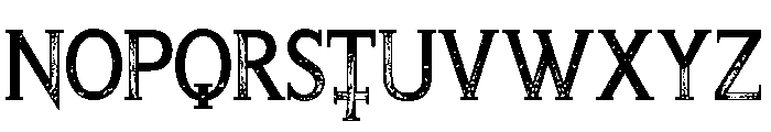 Last Rite Font LOWERCASE