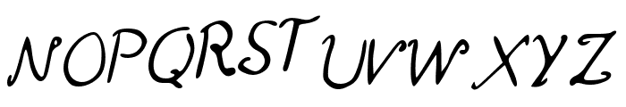 LastLine Medium Font UPPERCASE