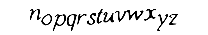 LastLine Medium Font LOWERCASE