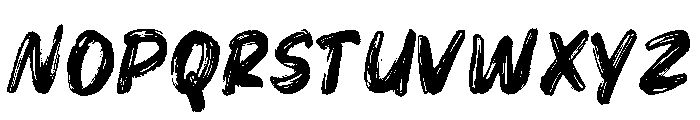 Lasters Font LOWERCASE