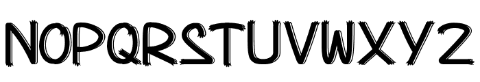 Lasthour Demo Shadow Font UPPERCASE