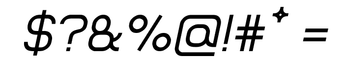Lastwaerk regular Oblique Font OTHER CHARS