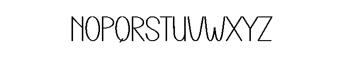 Late Summer Font UPPERCASE