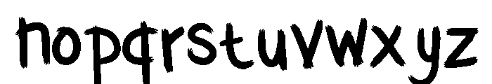 Lathorn Stalor Trial Regular Font LOWERCASE