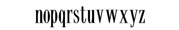 LatinSmall Font LOWERCASE