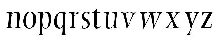LatinumTallX Font LOWERCASE
