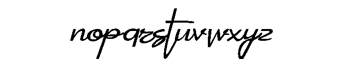 Lattereo-Regular Font LOWERCASE