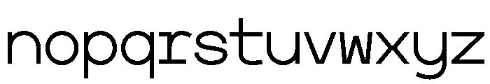 Lauper Font LOWERCASE