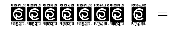 Laureta Personal Use Font OTHER CHARS