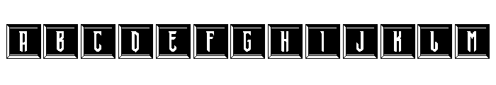 Lazarus Of Bethany Regular Font UPPERCASE