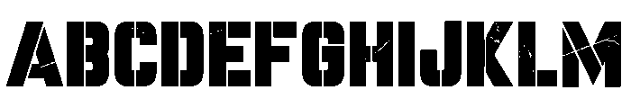 Lazer Game Zone Font UPPERCASE