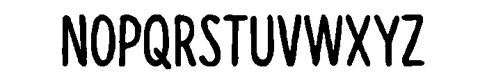 Lazing on a sunny afternoon Font UPPERCASE