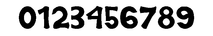 Lazy Bone Font OTHER CHARS