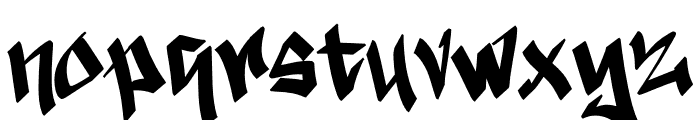 Lazy Dark Demo Font LOWERCASE