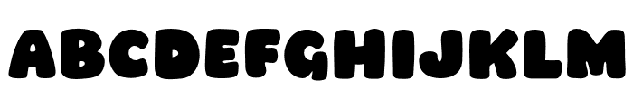 Lazy Fight Font UPPERCASE