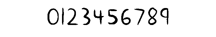 Lazy Hands Regular Font OTHER CHARS