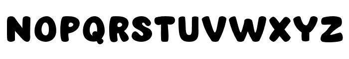 Lazy People Font LOWERCASE
