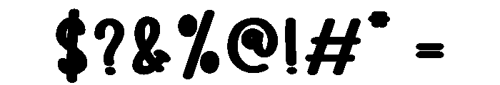 Lazycat Font OTHER CHARS