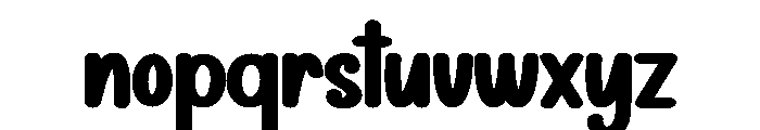 Lazycat Font LOWERCASE