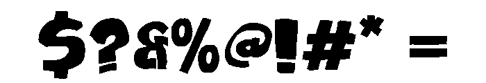 Lazzleto Font OTHER CHARS