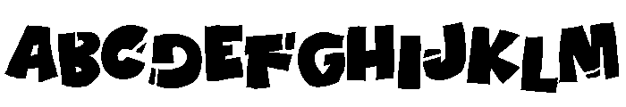 Lazzleto Font UPPERCASE