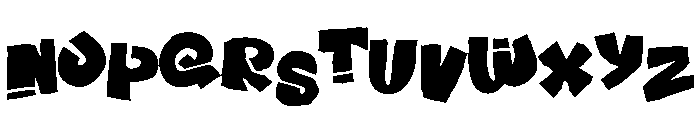 Lazzleto Font UPPERCASE