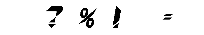 lalek Italic Font OTHER CHARS
