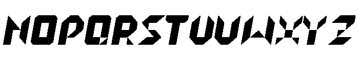 lalek Italic Font UPPERCASE