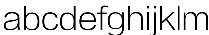 Lantinghei SC Extralight Font LOWERCASE