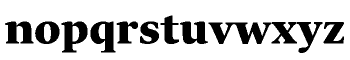 Lava Devanagari Heavy Font LOWERCASE