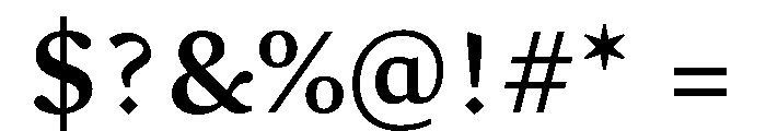 Lava Devanagari Medium Font OTHER CHARS