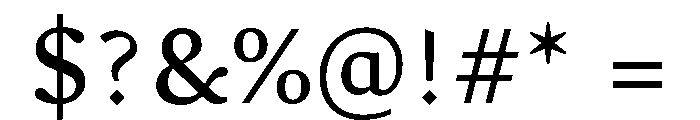Lava Devanagari Regular Font OTHER CHARS
