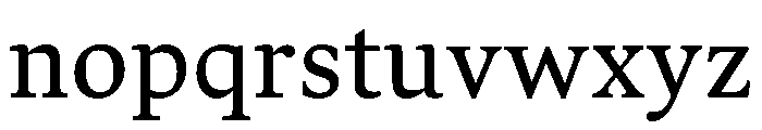 Lava Devanagari Regular Font LOWERCASE