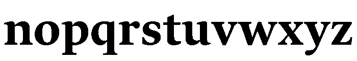 Lava Telugu Bold Font LOWERCASE