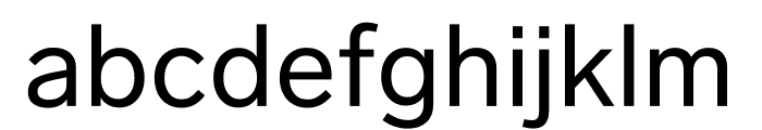 Lab Grotesque Regular Font LOWERCASE