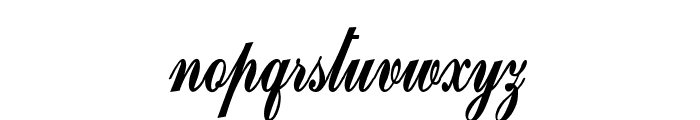 Lark-CondensedBold Font LOWERCASE