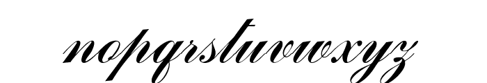 Lark-Italic Font LOWERCASE