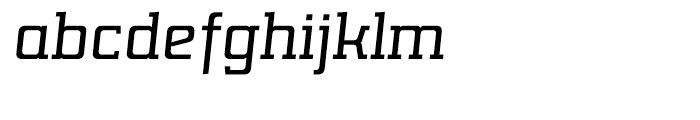 Lab Slab Italic Font LOWERCASE