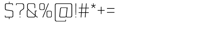 Lab Slab Ultra Light Font OTHER CHARS