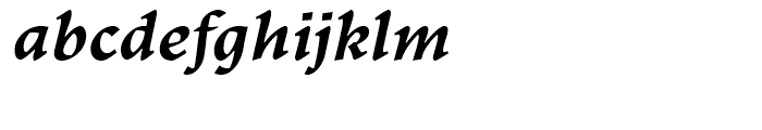 Ladoga Bold Italic Font LOWERCASE