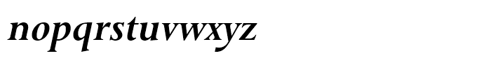 Lapidary 333 Bold Italic Font LOWERCASE