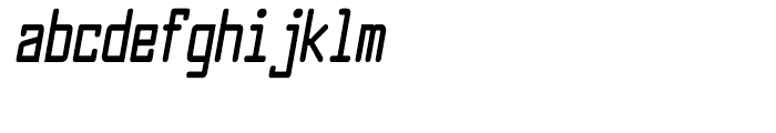 Larabiefont Compressed Bold Italic Font LOWERCASE