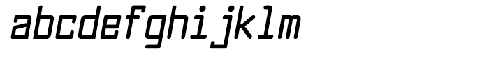 Larabiefont Condensed Bold Italic Font LOWERCASE