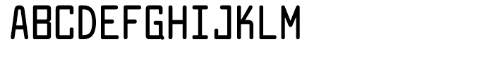 Larabiefont Condensed Bold Font UPPERCASE