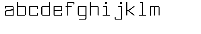 Larabiefont Regular Font LOWERCASE