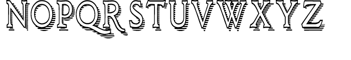 Larchmont Condensed Regular Font LOWERCASE